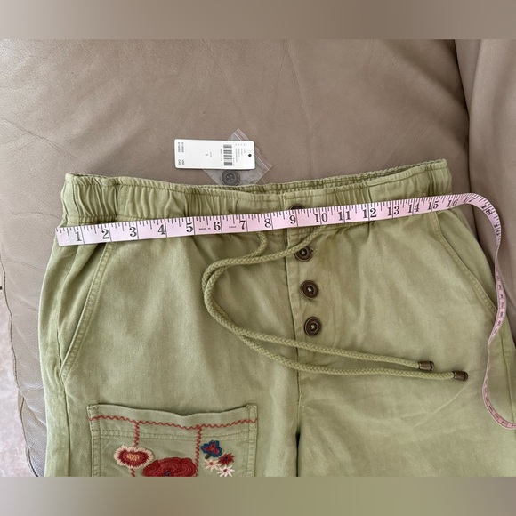 Anthropologie Pilcro Embroidered Wide Leg Pants - Picture 7 of 15